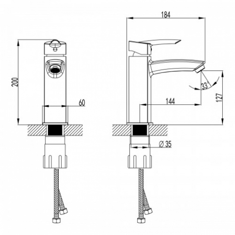 Смеситель Lemark Mars LM3537C хром