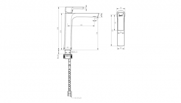 Смеситель Lemark Ursus LM7209BL черный