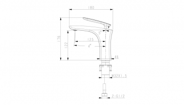 Смеситель Lemark Bellario LM6806C хром