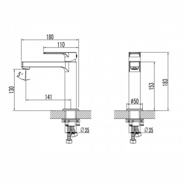 Смеситель Lemark Plus Grace LM1537C хром